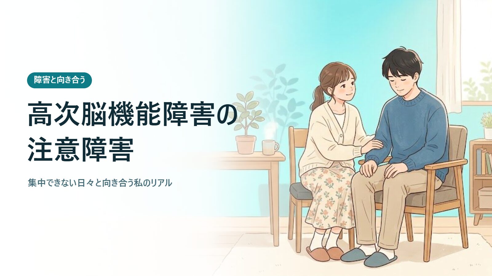高次脳機能障害の注意障害 集中できない日々と向き合う私のリアル
