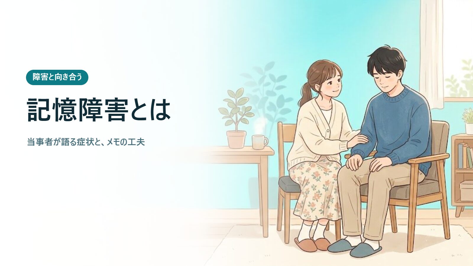 記憶障害とは 当事者が語る症状と、メモの工夫